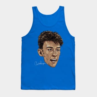 Chet Holmgren Oklahoma City Portrait Tank Top